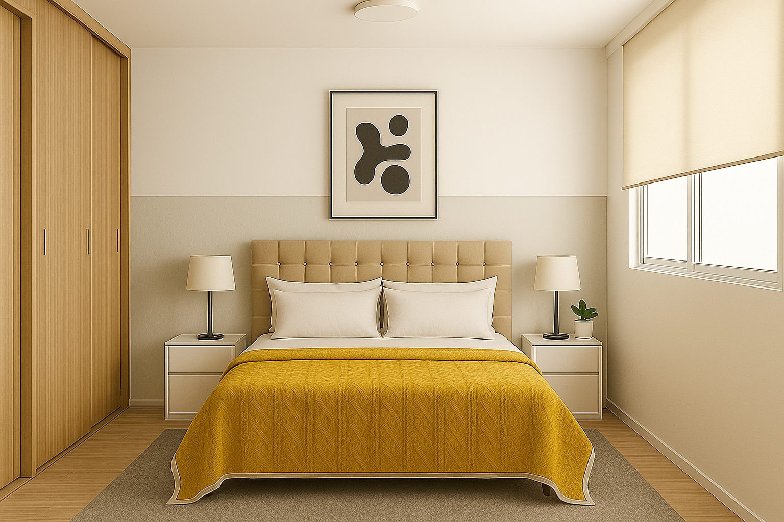 Manta Sherpa Chiporro 1.5 Plz 160×220 Amarillo