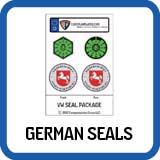 German Plate Seals 