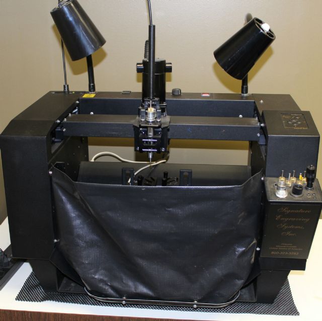Signature Engraving Machine 8080 Complete BROOKLYN NEW YORK Tools For