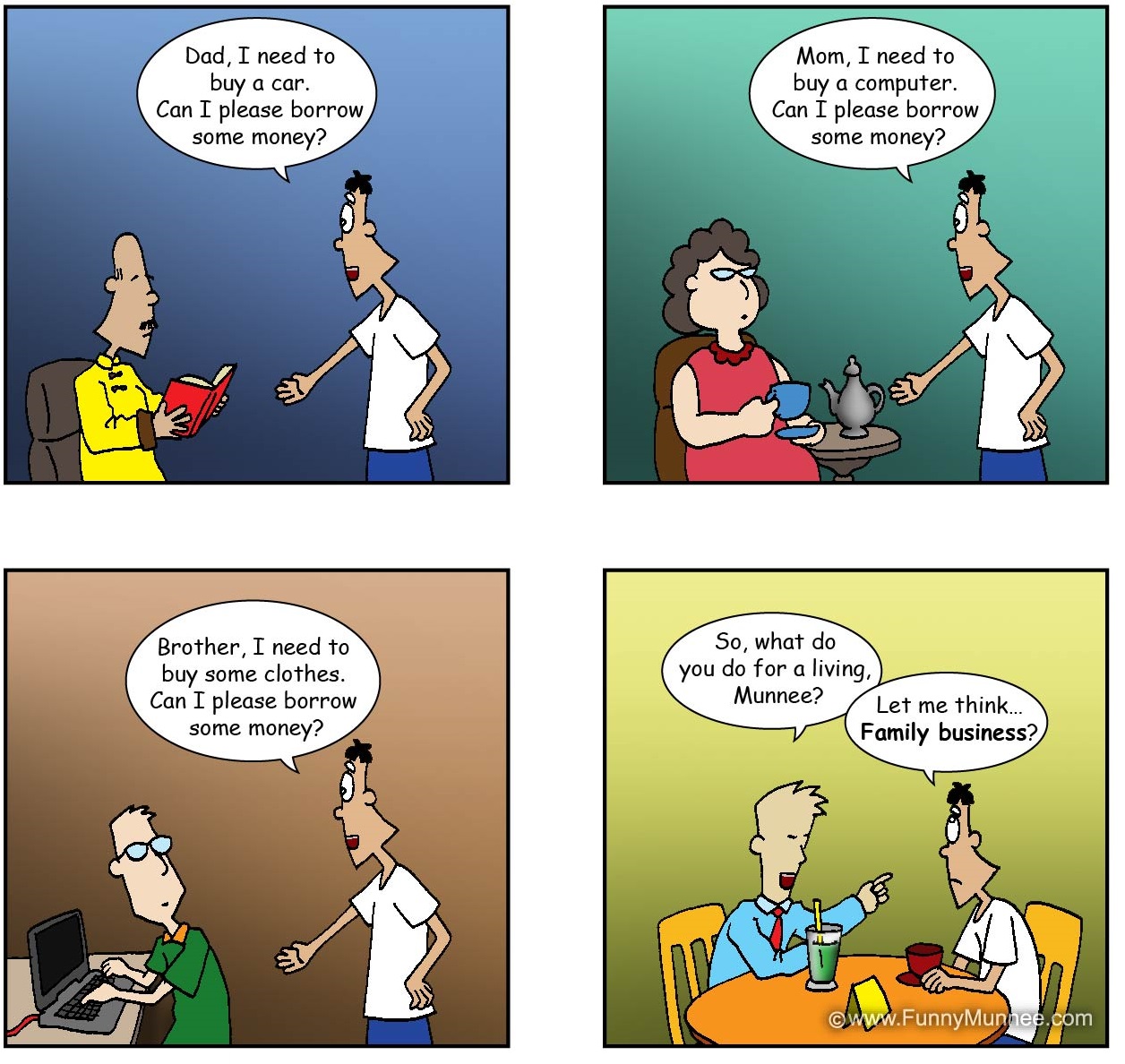 Funny Munnee - The Family Business
