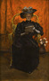 Irving Ramsey Wiles - Lady in Black: The Red Room