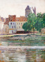 Theodore Robinson - Cathedral at Vernon, France