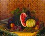 William Mason Brown - Still Life with Champagne and Silver Tray