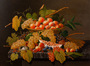 Severin Roesen - Still Life with Fruit and a Bird's Nest