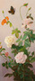 George Cochran Lambdin - Still Life of Roses and Butterfly
