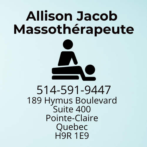 Allison Jacob Massothérapeute