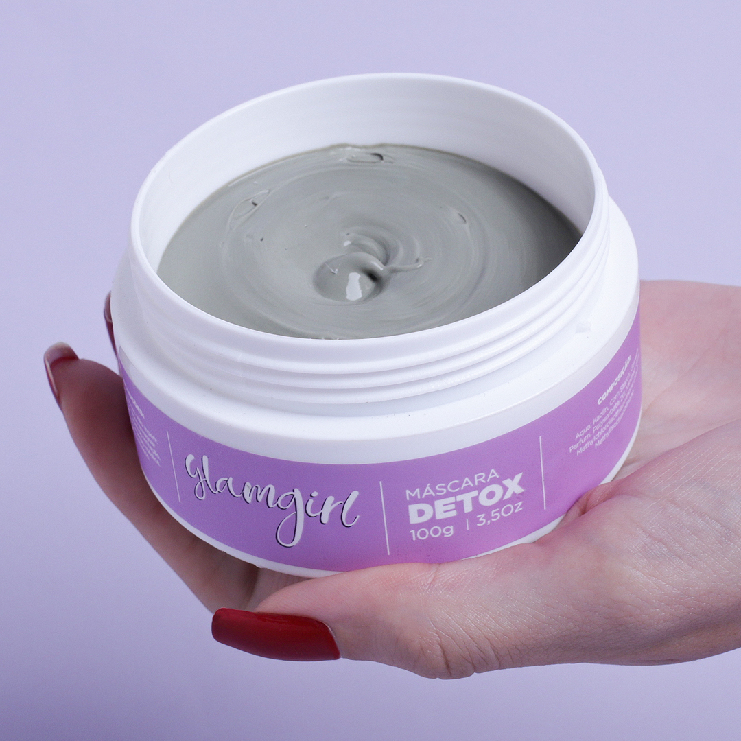 Máscara Facial Glamgirl Deo Argila Detox