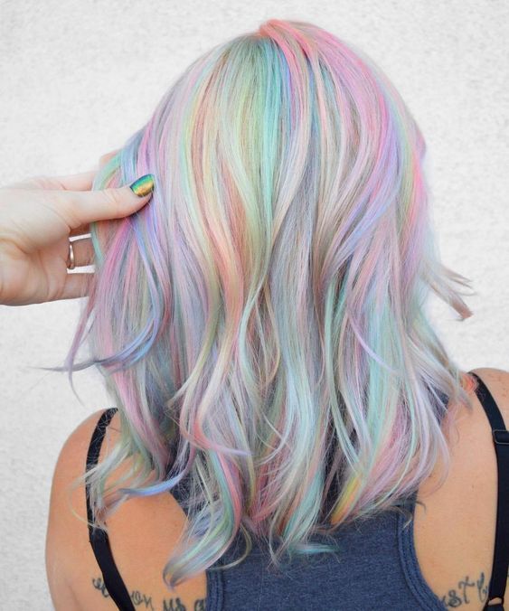 cabelo descolorido