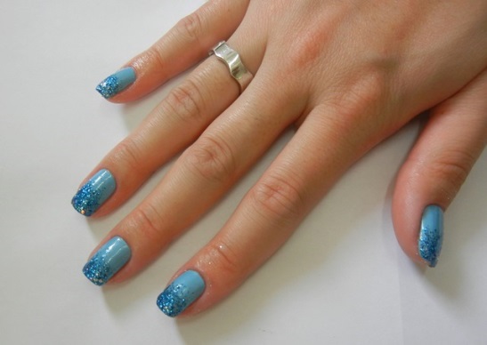Unhas ombré
