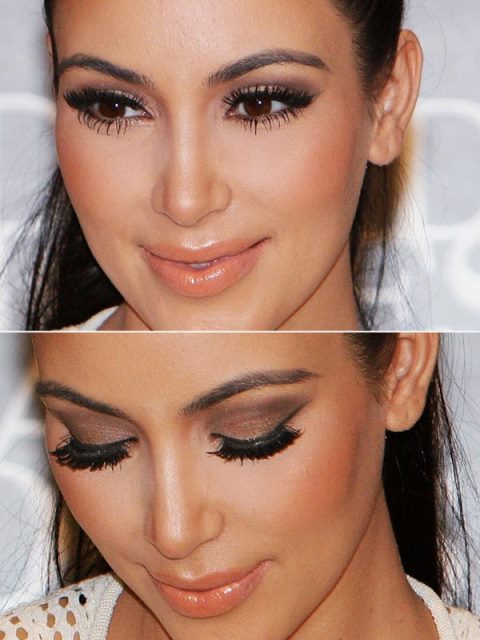 Kim kardashian maquiagem