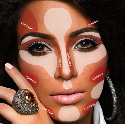 Kim kardashian contorno