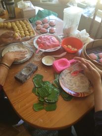 Bridging cultural and generational gaps through cultural dishes