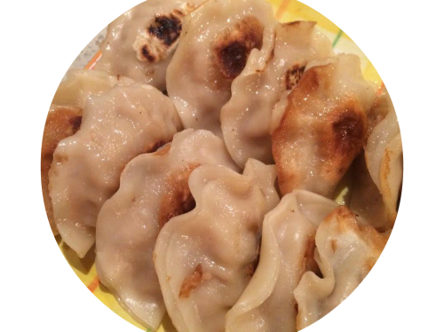 Simple easy pork dumpling