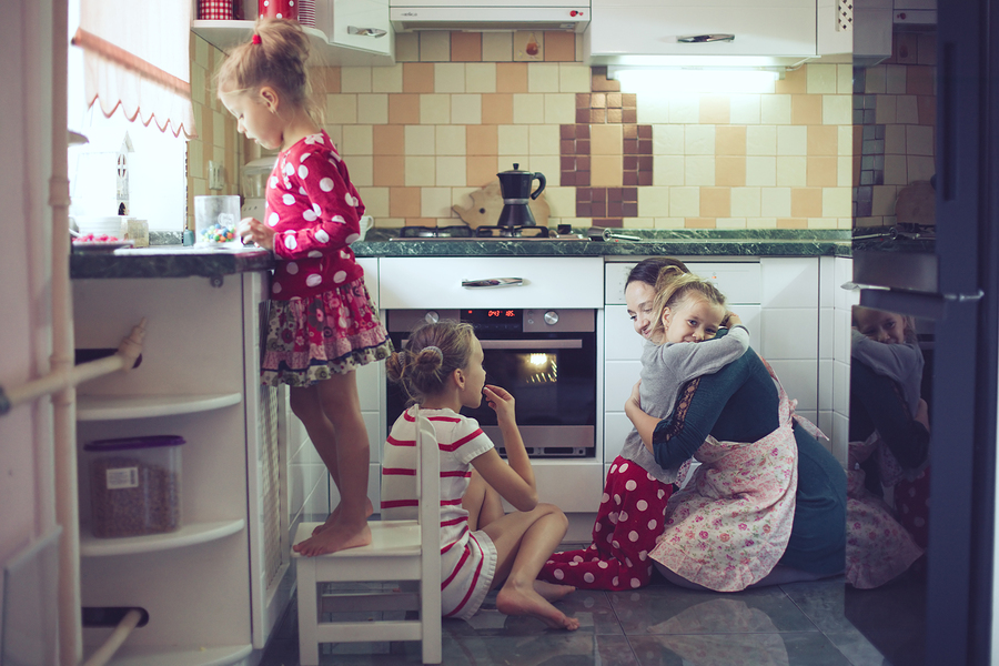 Make your kitchen your special secret place… and loving love it