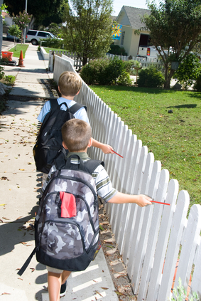 walking to school Walking to school