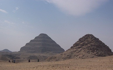 Saqqara step pyramids