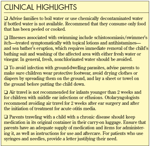 Travel Risks Clinical Highlights