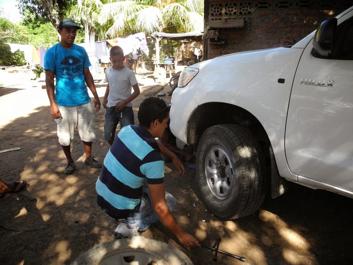 Driving in Nicaragua