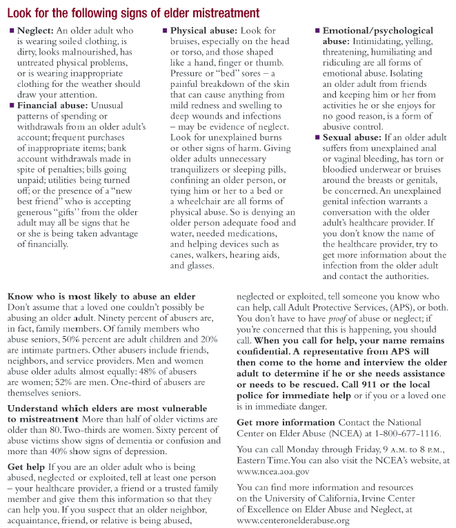 preventing elder abuse