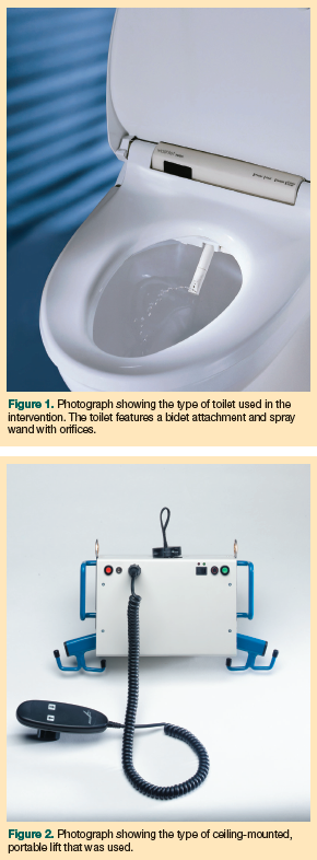 toilet with attachment