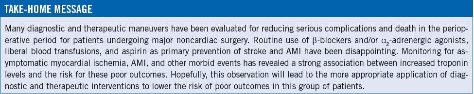 whats the take home message