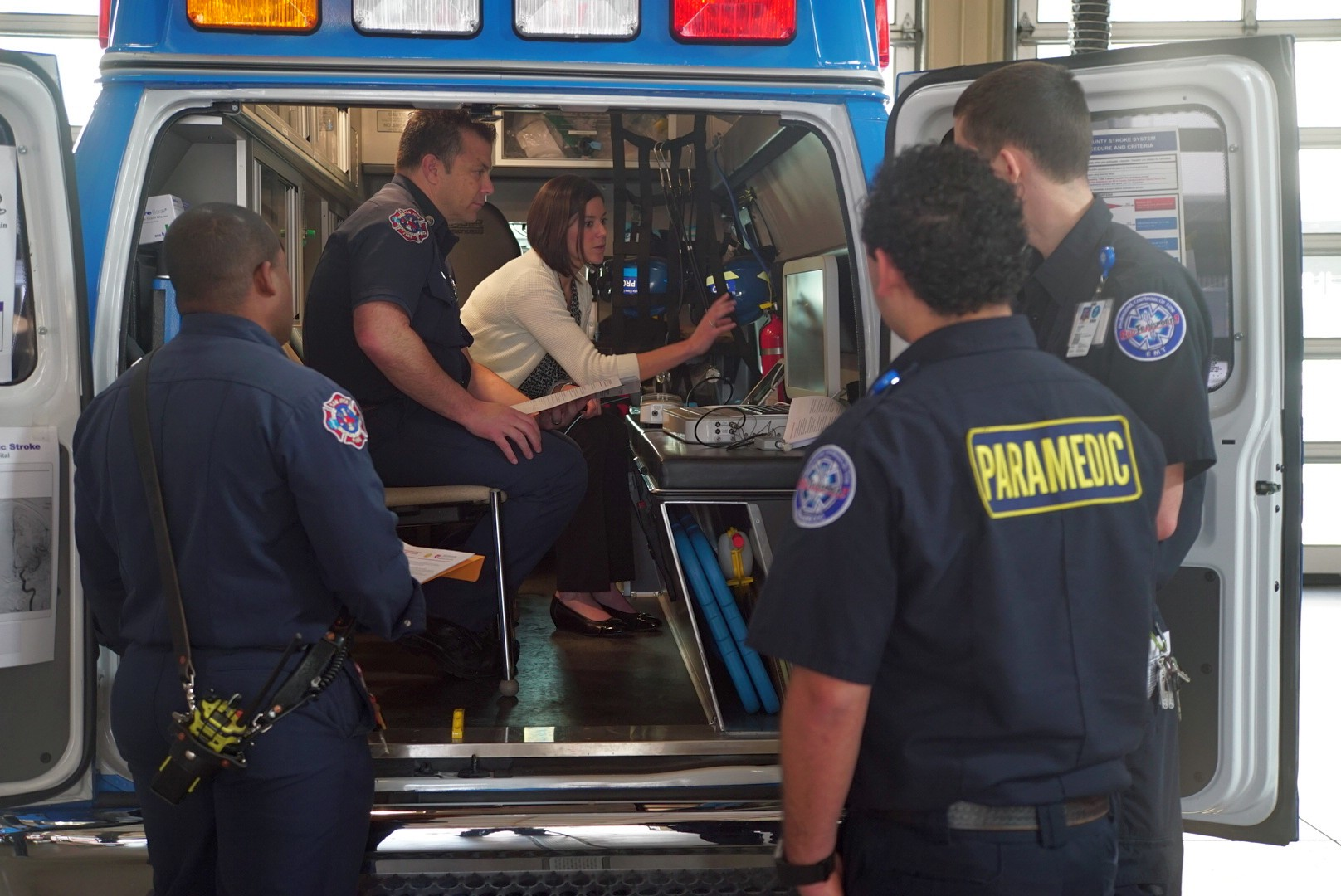 Advanced Stroke Care Ambulance Visits Calif. Firehouse