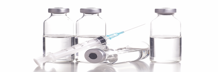 injection vials of medicaitons