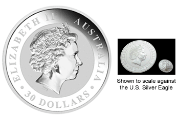 Perth Mint 1 Kilo Silver Coin