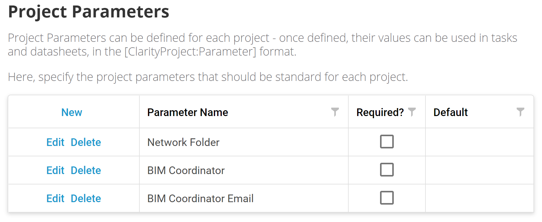 System Settings