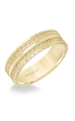 ArtCarved Wedding Band Engraved 11-WV8639Y65-G product image
