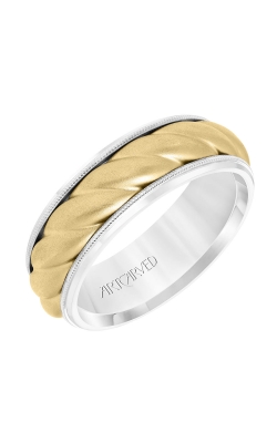 ArtCarved Wedding Band Engraved 11-WV8729WY7-G product image