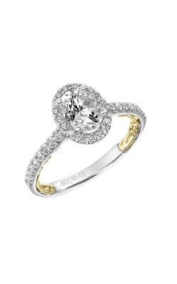 ArtCarved Lyric Engagement ring 31-V928EVWY-E product image