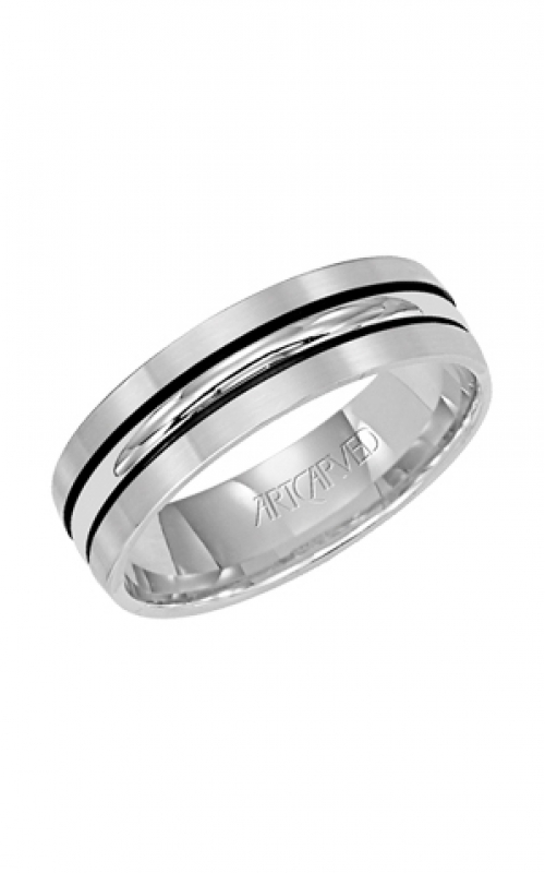 ArtCarved Contemporary Wedding band 11-WV4503W-Gproduct image