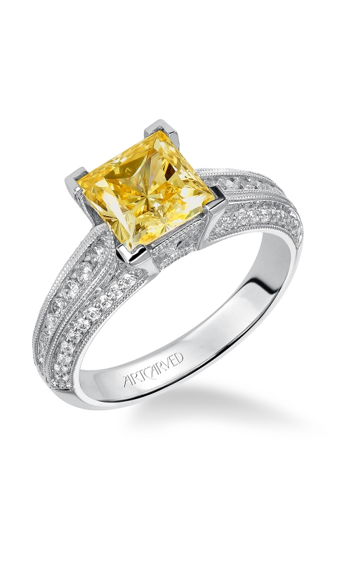 ArtCarved Vintage Engagement ring 31-V538HCW-Eproduct image