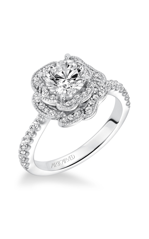 ArtCarved Contemporary Engagement ring 31-V599ERW-Eproduct image