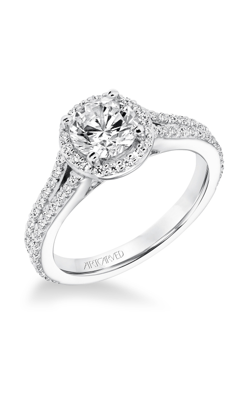 ArtCarved Classic Engagement ring 31-V647ERW-Eproduct image