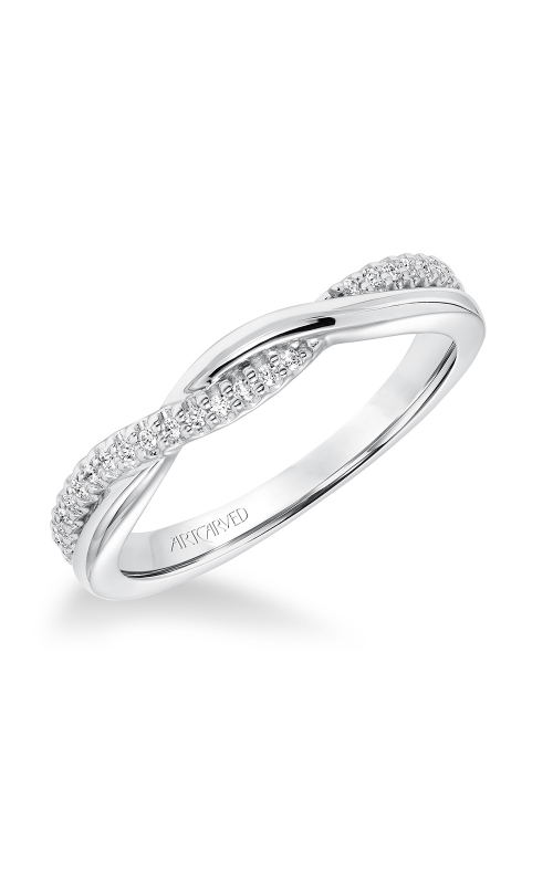 ArtCarved Contemporary Wedding band 31-V671W-Lproduct image