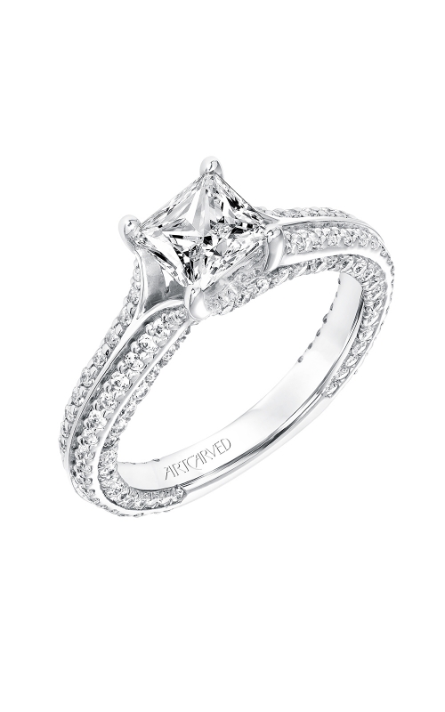 ArtCarved Engagement ring Contemporary 31-V713ECW-Eproduct image