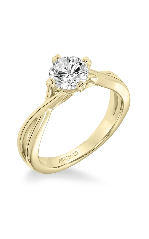 ArtCarved Contemporary Engagement ring 31-V677ERY-Eproduct image