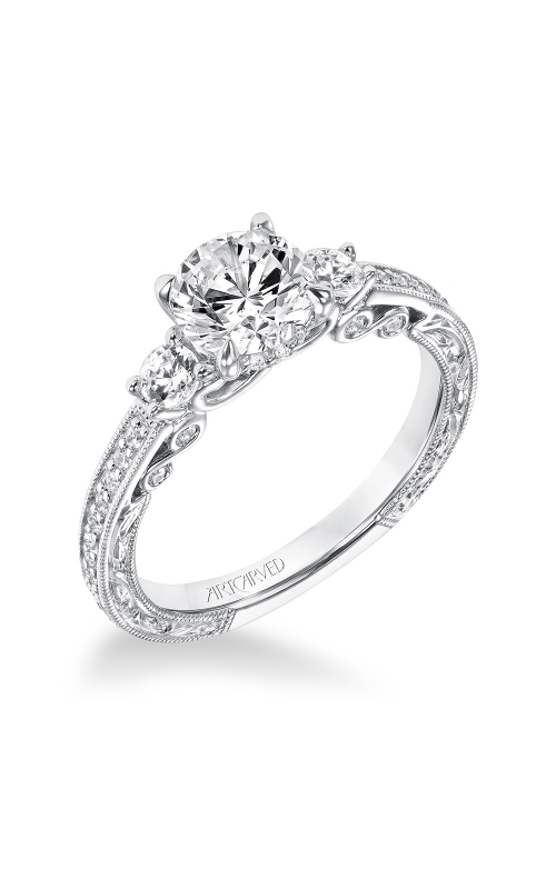 ArtCarved Vintage Engagement ring 31-V688ERW-Eproduct image