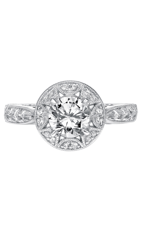 ArtCarved Vintage Engagement ring 31-V695ERW-Eproduct image