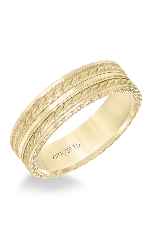 ArtCarved Wedding band Engraved 11-WV8639Y65-Gproduct image