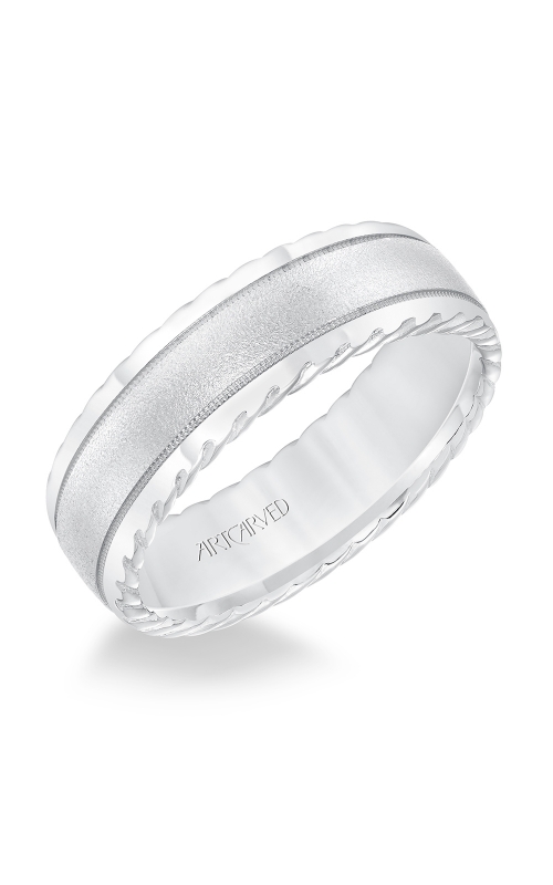ArtCarved Wedding band Engraved 11-WV8642W7-Gproduct image