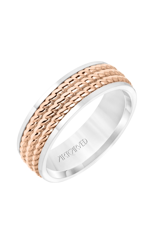 ArtCarved Wedding band Engraved 11-WV8728WR7-Gproduct image