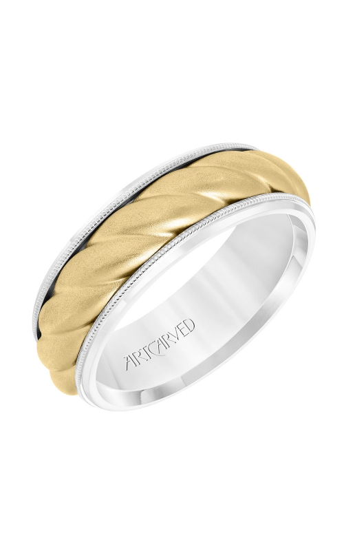 ArtCarved Wedding band Engraved 11-WV8729WY7-Gproduct image
