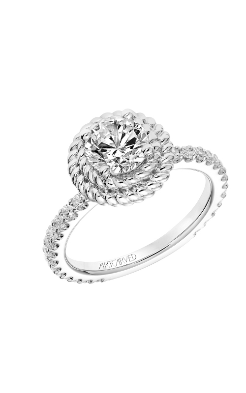 ArtCarved Contemporary Engagement ring 31-V752ERW-Eproduct image