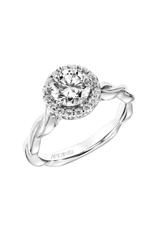 ArtCarved Contemporary Engagement ring 31-V770ERW-Eproduct image