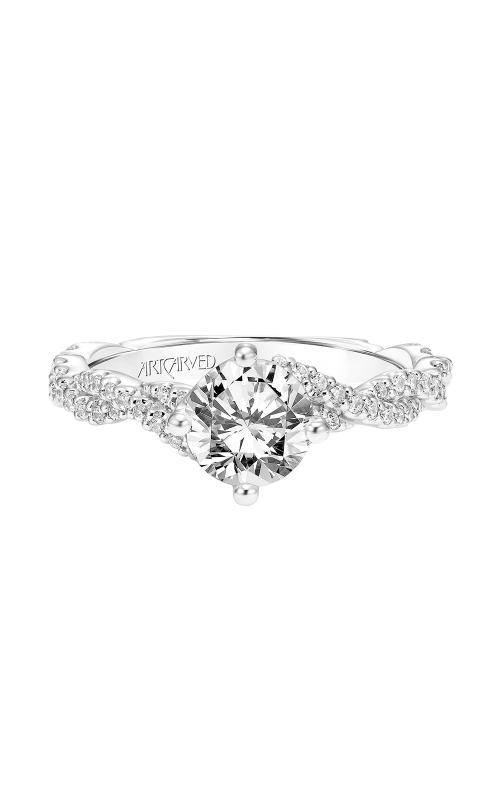 ArtCarved Contemporary Engagement ring 31-V772ERW-Eproduct image
