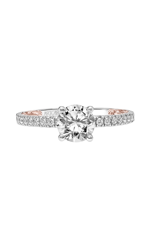 ArtCarved Lyric Engagement ring 31-V903ERWR-Eproduct image