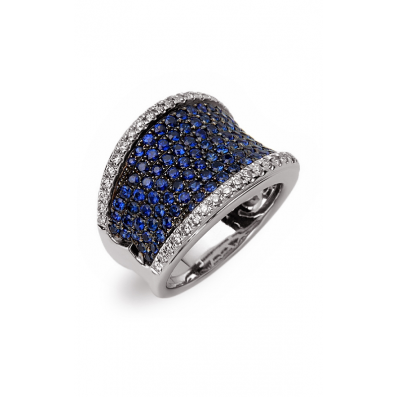 Charles Krypell Precious Pastel Ring 3-3806-WBLUE